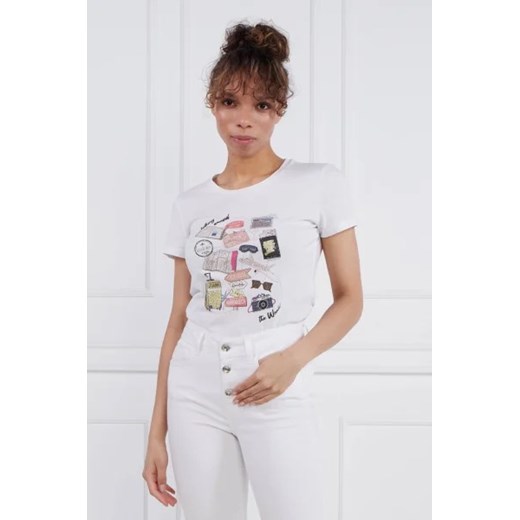 Liu Jo T-shirt | Regular Fit ze sklepu Gomez Fashion Store w kategorii Bluzki damskie - zdjęcie 172912918