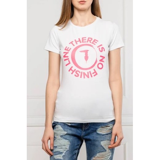 Trussardi T-shirt | Slim Fit Trussardi S okazyjna cena Gomez Fashion Store