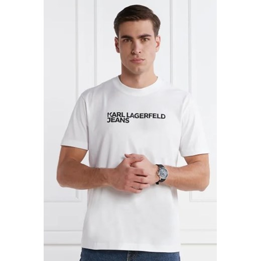 Karl Lagerfeld Jeans T-shirt | Regular Fit ze sklepu Gomez Fashion Store w kategorii T-shirty męskie - zdjęcie 172913177