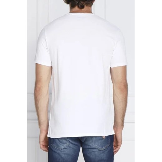 GUESS T-shirt TRI LOGO | Regular Fit Guess XL wyprzedaż Gomez Fashion Store