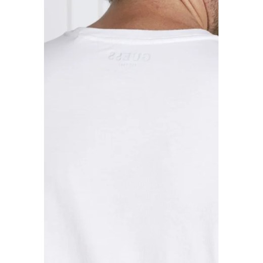 GUESS T-shirt TRI LOGO | Regular Fit Guess M wyprzedaż Gomez Fashion Store