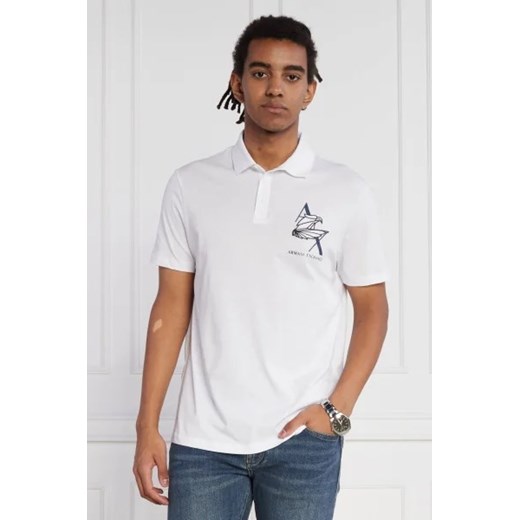 Armani Exchange Polo | Regular Fit ze sklepu Gomez Fashion Store w kategorii T-shirty męskie - zdjęcie 172913305