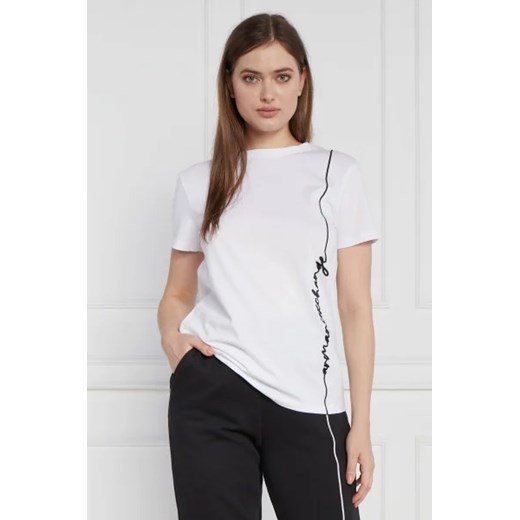 Armani Exchange T-shirt | Regular Fit ze sklepu Gomez Fashion Store w kategorii Bluzki damskie - zdjęcie 172913329