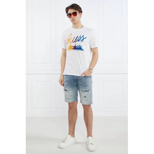 GUESS T-shirt SS BSC GUESS ISLAND | Relaxed fit Guess XXL wyprzedaż Gomez Fashion Store