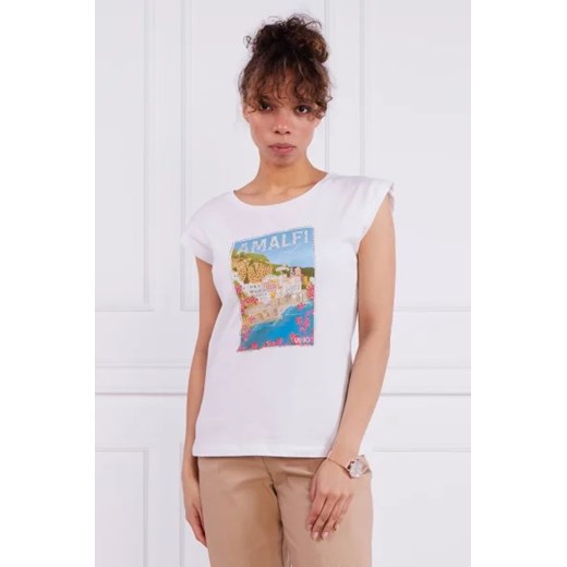 Liu Jo T-shirt T-SHIRT | Slim Fit ze sklepu Gomez Fashion Store w kategorii Bluzki damskie - zdjęcie 172913589