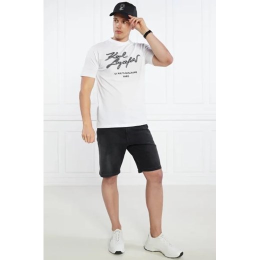 Karl Lagerfeld T-shirt | Regular Fit Karl Lagerfeld L wyprzedaż Gomez Fashion Store