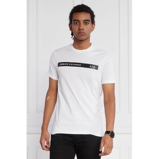 Armani Exchange T-shirt | Regular Fit ze sklepu Gomez Fashion Store w kategorii T-shirty męskie - zdjęcie 172913639