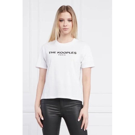 The Kooples T-shirt | Regular Fit ze sklepu Gomez Fashion Store w kategorii Bluzki damskie - zdjęcie 172913785