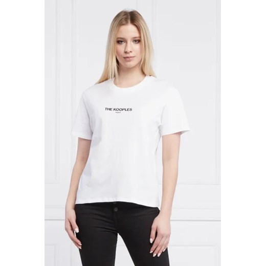 The Kooples T-shirt | Regular Fit ze sklepu Gomez Fashion Store w kategorii Bluzki damskie - zdjęcie 172914205