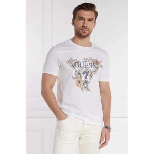 GUESS T-shirt | Slim Fit ze sklepu Gomez Fashion Store w kategorii T-shirty męskie - zdjęcie 172914399