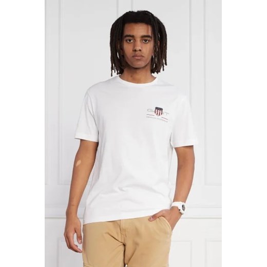 Gant T-shirt | Regular Fit ze sklepu Gomez Fashion Store w kategorii T-shirty męskie - zdjęcie 172914489