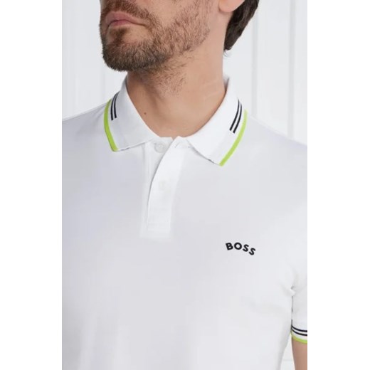 BOSS GREEN Polo Paul Curved | Slim Fit | stretch XL okazyjna cena Gomez Fashion Store