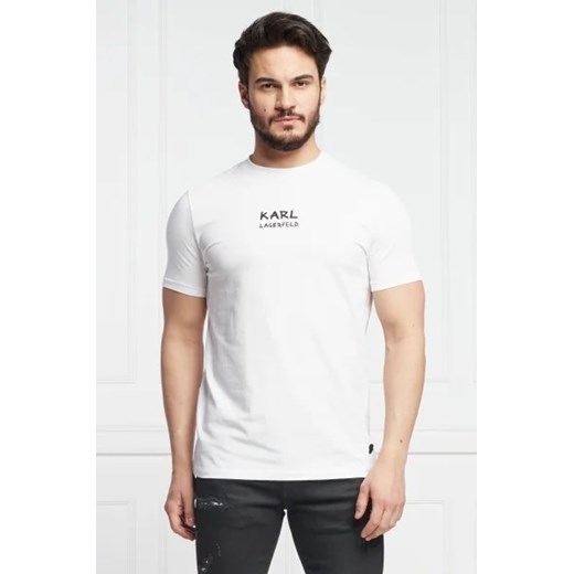 Karl Lagerfeld T-shirt | Regular Fit Karl Lagerfeld L wyprzedaż Gomez Fashion Store
