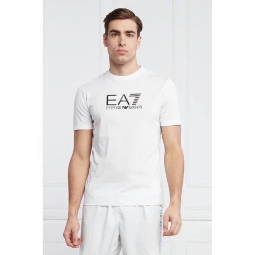 EA7 T-shirt | Regular Fit ze sklepu Gomez Fashion Store w kategorii T-shirty męskie - zdjęcie 172914798