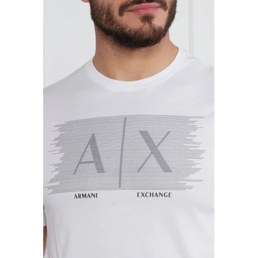 Armani Exchange T-shirt | Regular Fit Armani Exchange M wyprzedaż Gomez Fashion Store