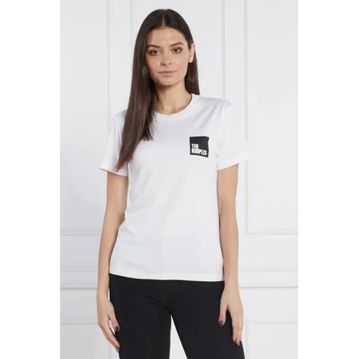 The Kooples T-shirt | Regular Fit ze sklepu Gomez Fashion Store w kategorii Bluzki damskie - zdjęcie 172914927