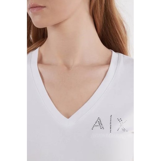 Bluzka damska Armani Exchange z bawełny