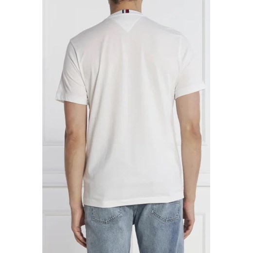 Tommy Hilfiger T-shirt CENTER CHEST STRIPE TEE | Regular Fit Tommy Hilfiger M okazja Gomez Fashion Store