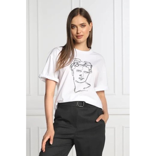 Peserico T-shirt | Regular Fit ze sklepu Gomez Fashion Store w kategorii Bluzki damskie - zdjęcie 172915427