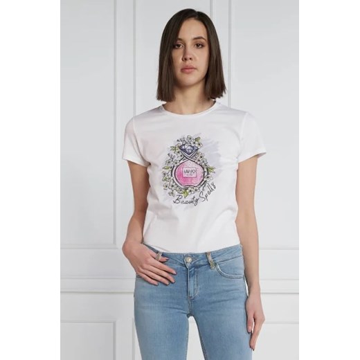 Liu Jo T-shirt | Regular Fit ze sklepu Gomez Fashion Store w kategorii Bluzki damskie - zdjęcie 172915856