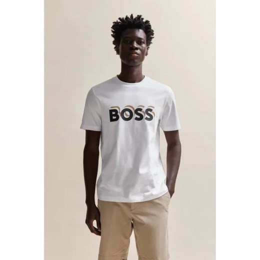 BOSS BLACK T-shirt Tiburt 427 | Regular Fit ze sklepu Gomez Fashion Store w kategorii T-shirty męskie - zdjęcie 172916029