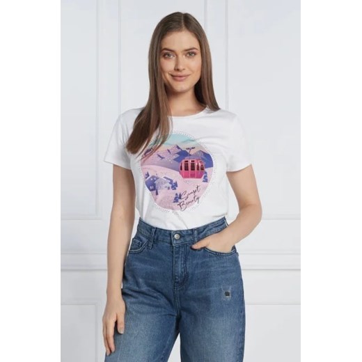 Liu Jo T-shirt | Regular Fit ze sklepu Gomez Fashion Store w kategorii Bluzki damskie - zdjęcie 172916175
