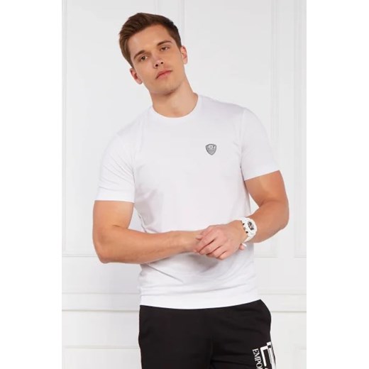 EA7 T-shirt | Regular Fit ze sklepu Gomez Fashion Store w kategorii T-shirty męskie - zdjęcie 172916216
