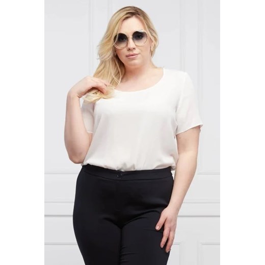 Persona by Marina Rinaldi Bluzka BELLA Plus size| Regular Fit | | z dodatkiem Persona By Marina Rinaldi 44 okazja Gomez Fashion Store