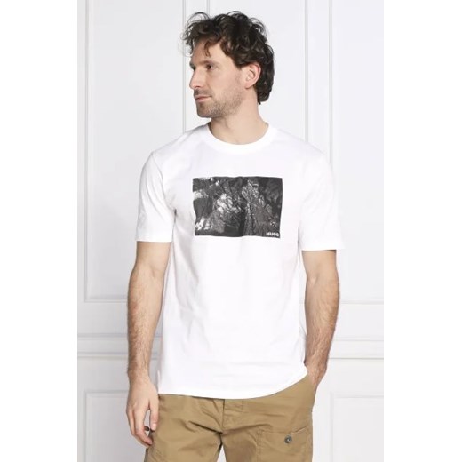 HUGO T-shirt Dalbatross | Regular Fit L okazja Gomez Fashion Store