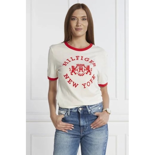 Bluzka damska Tommy Hilfiger z bawełny