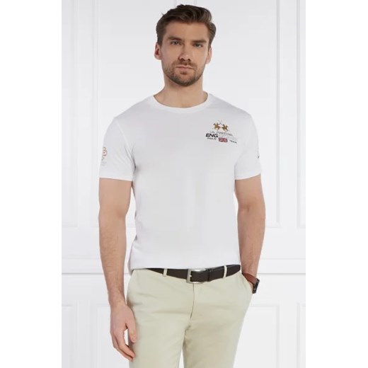 La Martina T-shirt | Regular Fit ze sklepu Gomez Fashion Store w kategorii T-shirty męskie - zdjęcie 172916988