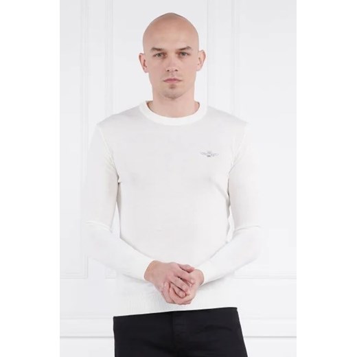 Aeronautica Militare Sweter | Slim Fit ze sklepu Gomez Fashion Store w kategorii Swetry męskie - zdjęcie 172917179