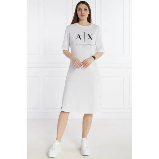 Armani Exchange Sukienka ze sklepu Gomez Fashion Store w kategorii Sukienki - zdjęcie 172917339