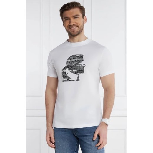 Karl Lagerfeld T-shirt | Regular Fit ze sklepu Gomez Fashion Store w kategorii T-shirty męskie - zdjęcie 172917968