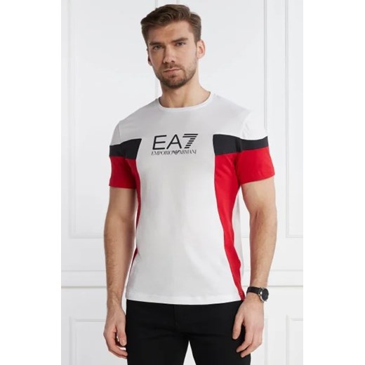 EA7 T-shirt | Regular Fit ze sklepu Gomez Fashion Store w kategorii T-shirty męskie - zdjęcie 172917995