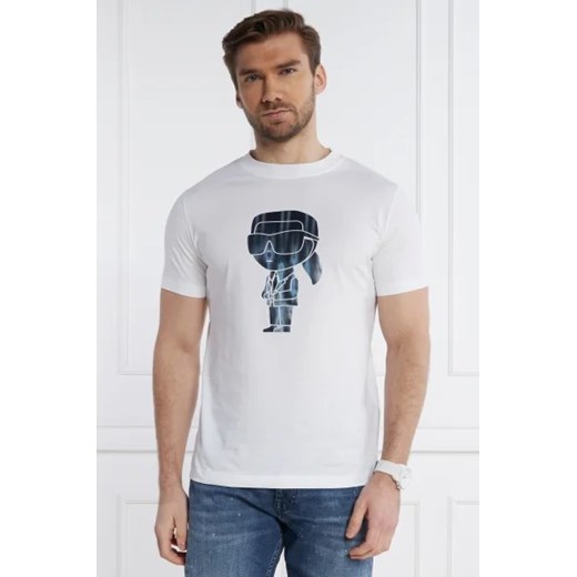 Karl Lagerfeld T-shirt | Regular Fit ze sklepu Gomez Fashion Store w kategorii T-shirty męskie - zdjęcie 172918266