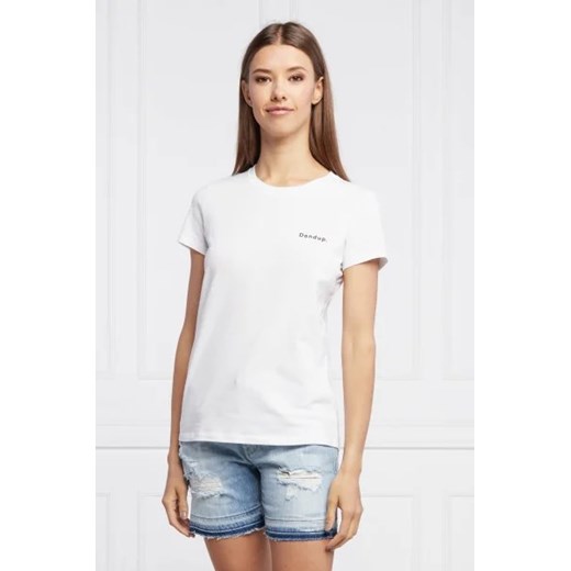DONDUP - made in Italy T-shirt | Regular Fit ze sklepu Gomez Fashion Store w kategorii Bluzki damskie - zdjęcie 172918325