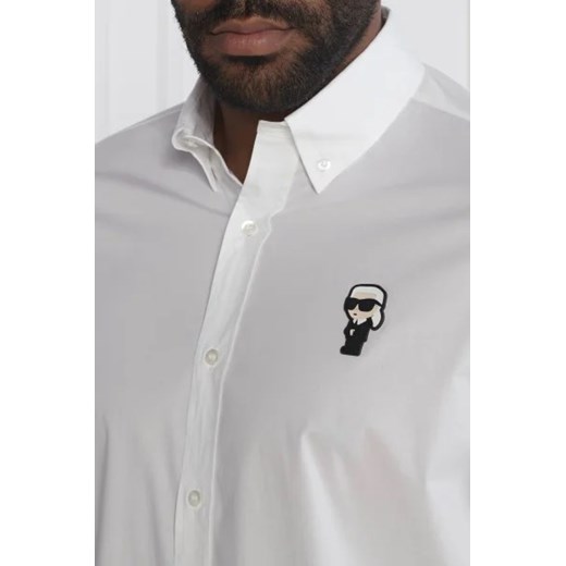 Karl Lagerfeld Koszula | Regular Fit Karl Lagerfeld L okazja Gomez Fashion Store