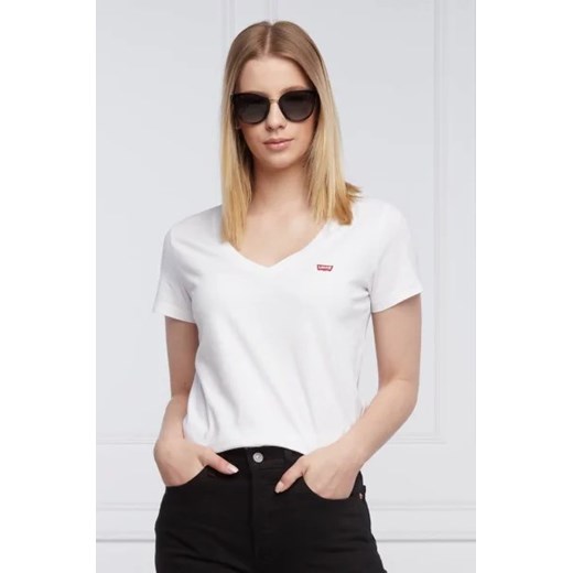 Levi's T-shirt PERFECT | Regular Fit ze sklepu Gomez Fashion Store w kategorii Bluzki damskie - zdjęcie 172918449