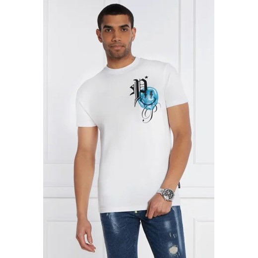 Philipp Plein T-shirt SS Smile | Regular Fit ze sklepu Gomez Fashion Store w kategorii T-shirty męskie - zdjęcie 172918498