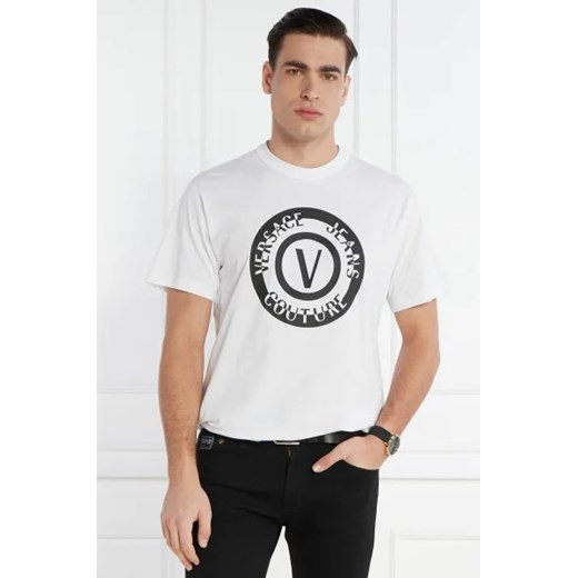Versace Jeans Couture T-shirt SERIGRAFICHE | Regular Fit ze sklepu Gomez Fashion Store w kategorii T-shirty męskie - zdjęcie 172918528