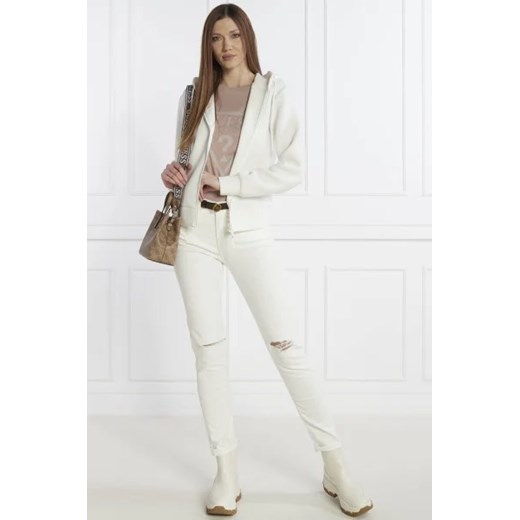 Bluza damska Guess na wiosnę z elastanu