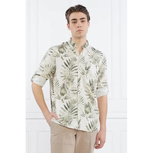 GUESS Lniana koszula | Regular Fit ze sklepu Gomez Fashion Store w kategorii Koszule męskie - zdjęcie 172918689