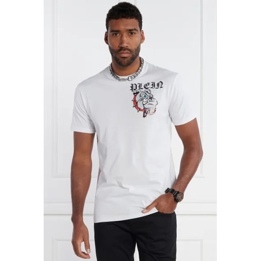 Philipp Plein T-shirt SS Bulldogs | Regular Fit ze sklepu Gomez Fashion Store w kategorii T-shirty męskie - zdjęcie 172918797