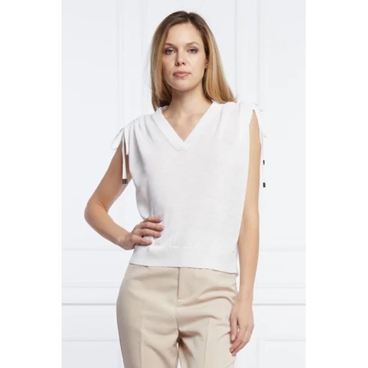 Peserico Lniana bluzka | Regular Fit ze sklepu Gomez Fashion Store w kategorii Bluzki damskie - zdjęcie 172918937