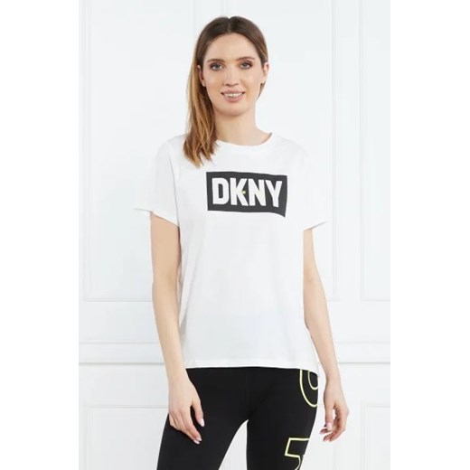 DKNY Sport T-shirt | Regular Fit ze sklepu Gomez Fashion Store w kategorii Bluzki damskie - zdjęcie 172918977