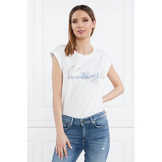 Peserico T-shirt | Regular Fit ze sklepu Gomez Fashion Store w kategorii Bluzki damskie - zdjęcie 172919298