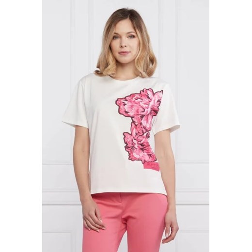 Weekend MaxMara T-shirt FUCHSIA | Regular Fit ze sklepu Gomez Fashion Store w kategorii Bluzki damskie - zdjęcie 172919487
