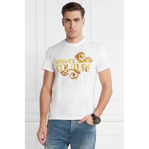 Versace Jeans Couture T-shirt | Slim Fit ze sklepu Gomez Fashion Store w kategorii T-shirty męskie - zdjęcie 172919516
