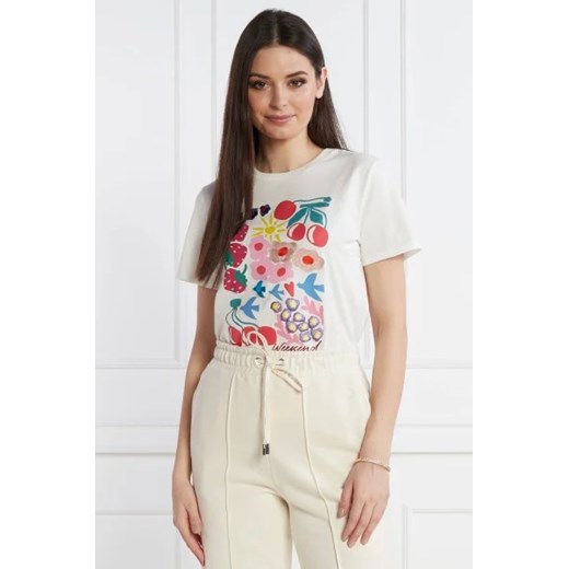 Weekend MaxMara T-shirt | Regular Fit ze sklepu Gomez Fashion Store w kategorii Bluzki damskie - zdjęcie 172919575